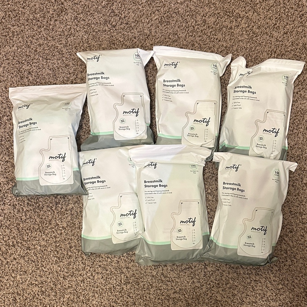 Motif | Breastmilk Storage Bags 8oz (700 count)